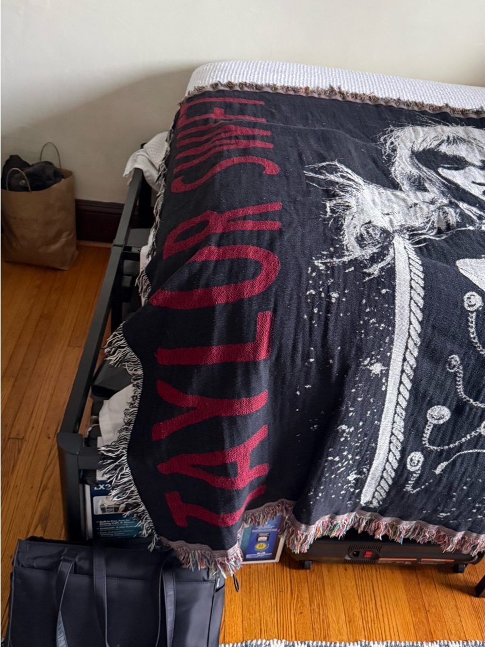 Red Taylor Swift blanket